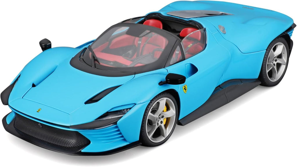 Bburago - 1/18 Signature Series Scale Model Compatible with Ferrari Daytona SP3 Closed Top 2022 (Blue)