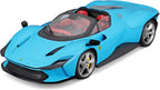 Bburago - 1/18 Signature Series Scale Model Compatible with Ferrari Daytona SP3 Closed Top 2022 (Blue)