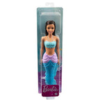 Barbie Dreamtopia Mermaid Doll (Brunette) with Multi-Colored Mermaid Tail