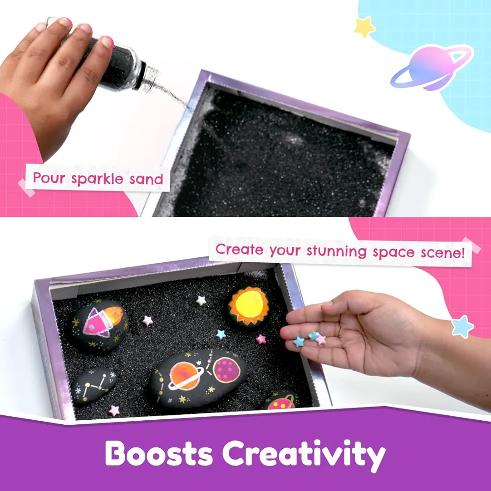 Bloomingo Art & Craft Kit - Rock Painting Kit