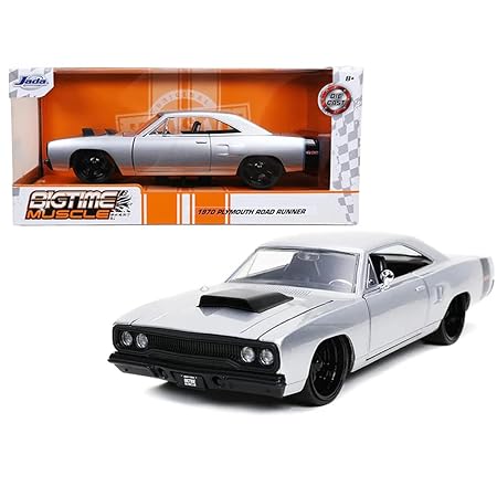 Jada Toys 1:24 Bigtime Muscle 1970 Plymouth Road Runner Die-Cast Car