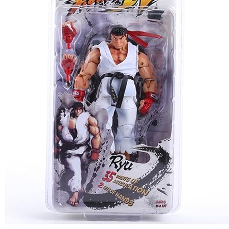 NECA Street Fighter Ryu 18 CM Collectible Statue/Action Figure
