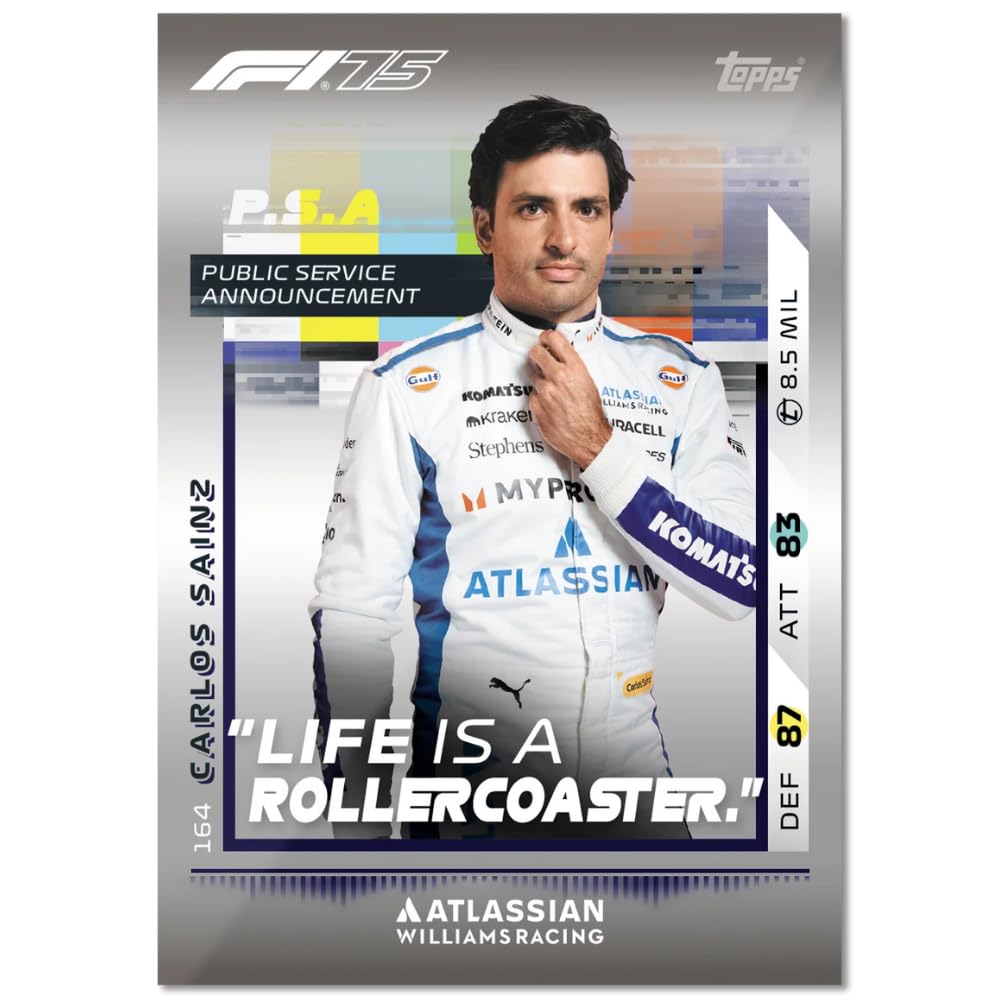 Topps Turbo Attax Formula 1® 2025 Trading and Collectible Card Game Tin - Lightining Lids)