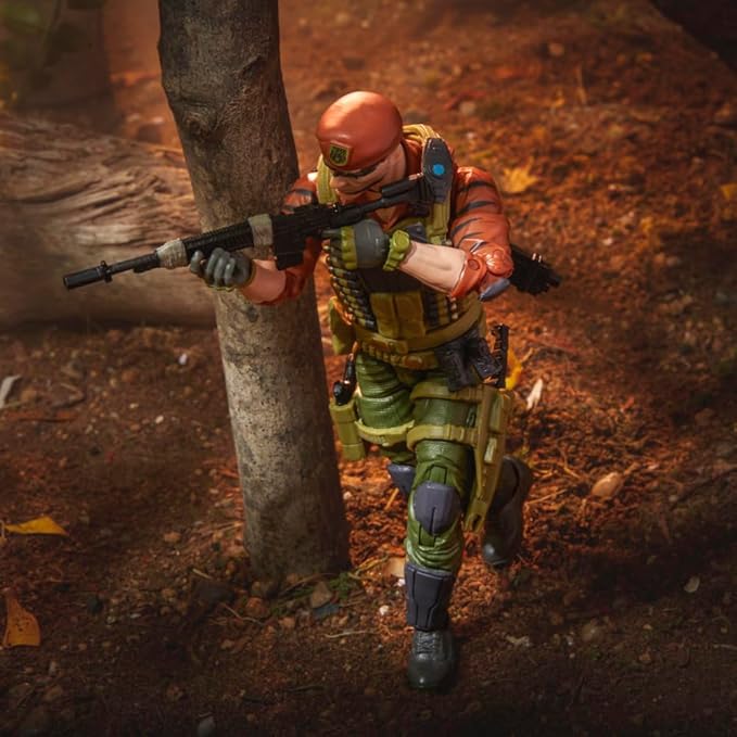 G.I. Joe Classified Series Tiger Force Flint, Collectible Action Figure, 89, 6 inch Action Figures for Boys & Girls, with 6 Accessory Pieces