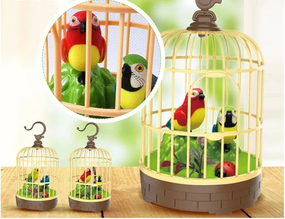 Graphene Realistic Singing & Chirping Bird Toy