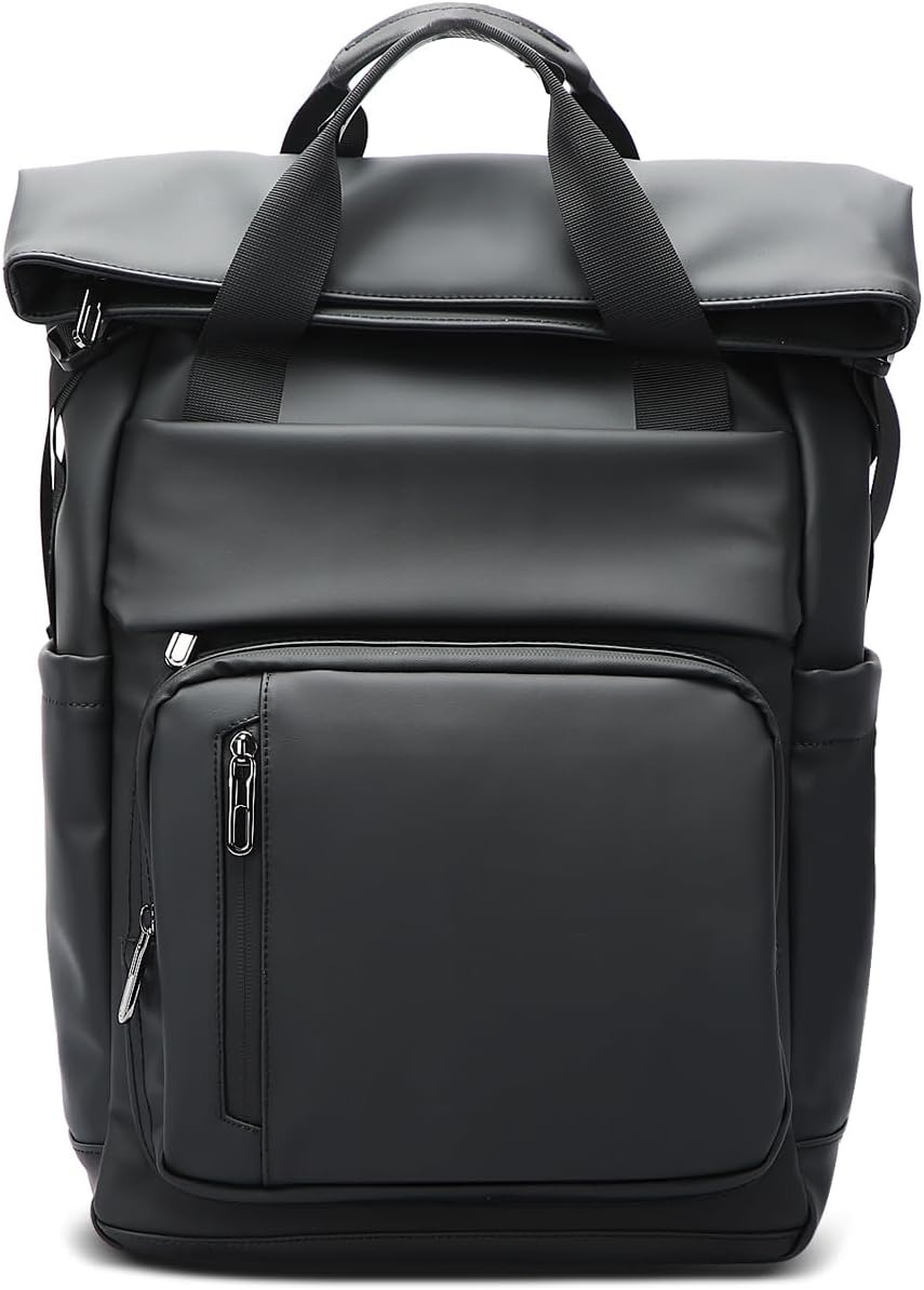Laptop Backpack for Work Travel School Waterproof Laptop Backpack Fits Up to 16 Inch Notebook (Black)