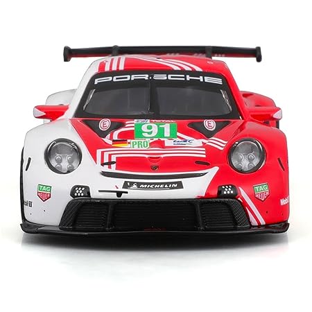 Bburago Porsche 911 RSR Front Angle View Diecast Model Cocoland Toys