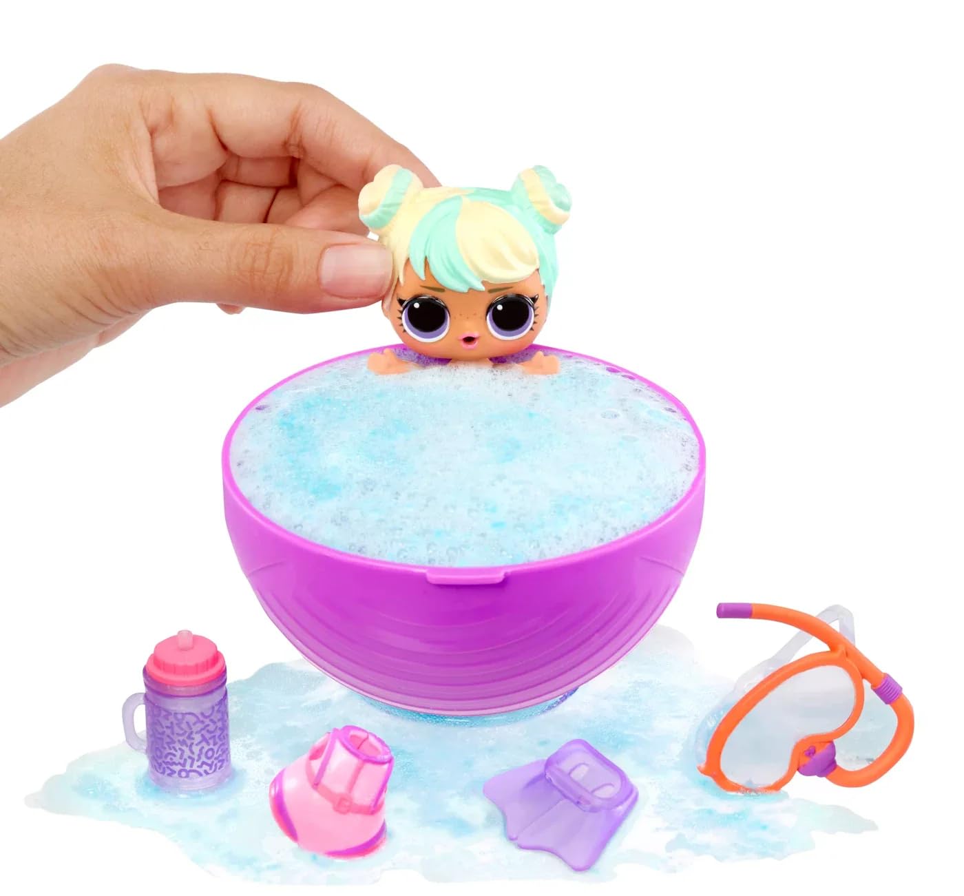 L.O.L. Surprise! Bubble Surprise Dolls - Random Assortment - Includes Collectible Doll, Surprises, Accessories, Unboxing and Glow Foam Reaction