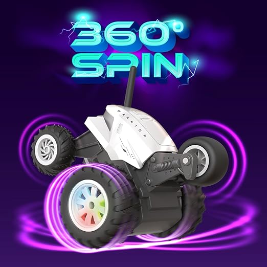 Mirana USB rechargeable RC stunt car performing 360 degree spin Cocoland Toys