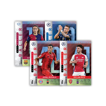 Topps UCL & WUCL Match Attax Extra 2025 Trading & Collectible Card Game (Mega Tin #1 - Box Office Ballers)
