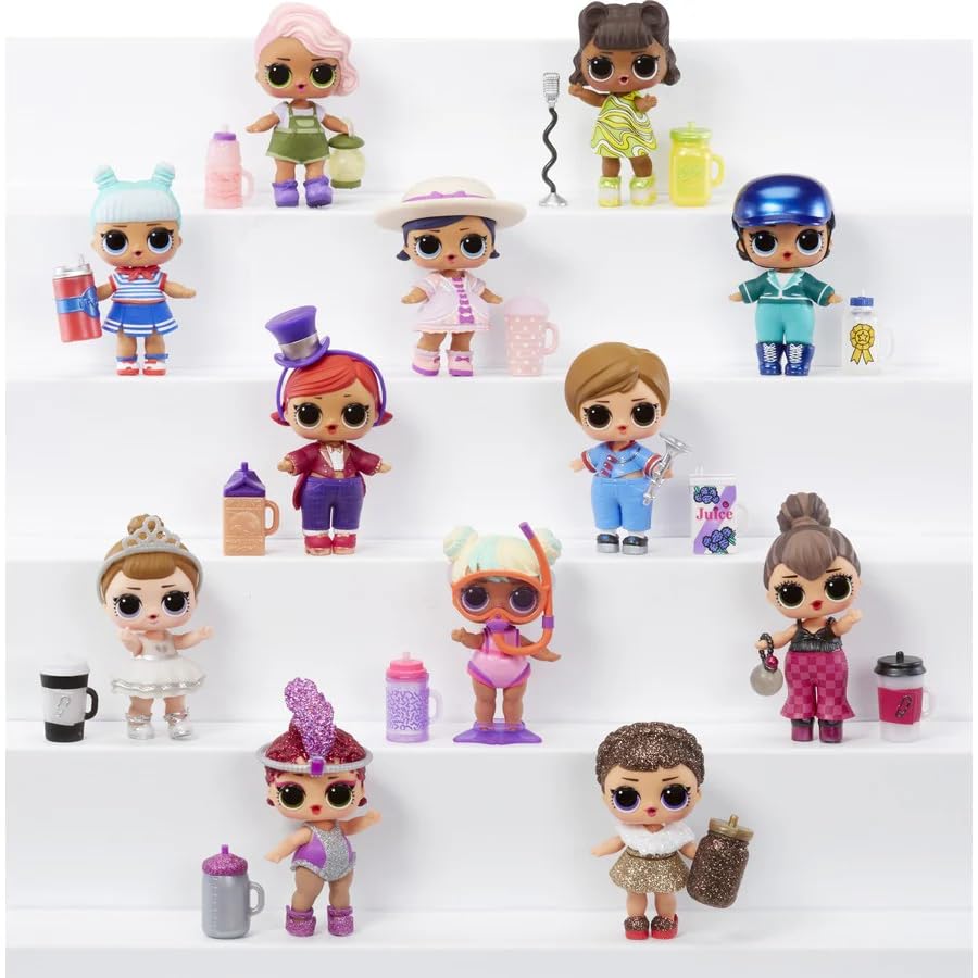 L.O.L. Surprise! Bubble Surprise Dolls - Random Assortment - Includes Collectible Doll, Surprises, Accessories, Unboxing and Glow Foam Reaction