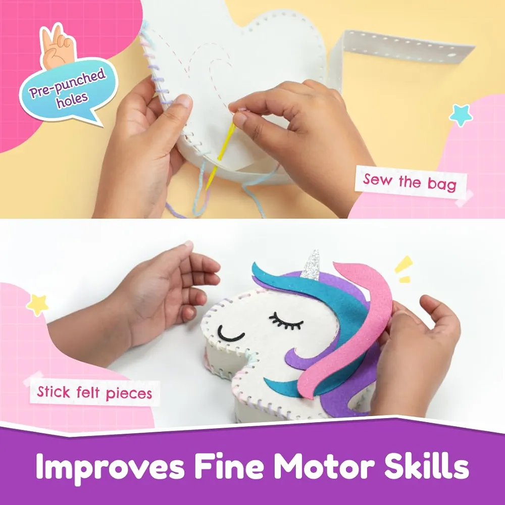 Bloomingo Art & Craft Kit - Unicorn Sling Bag