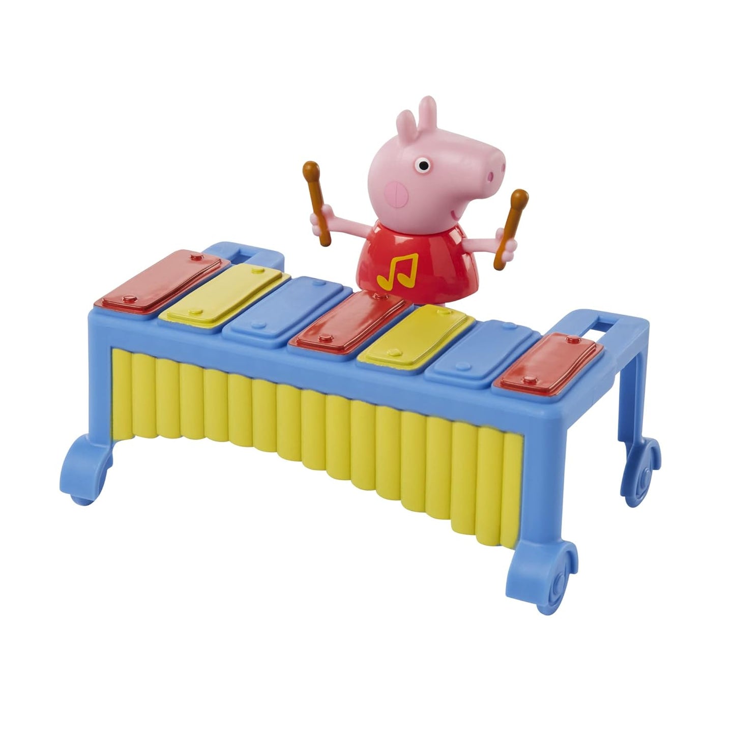 Peppa Pig Peppa's Adventures Peppa Makes Music, Preschool Toy with 2 Figures