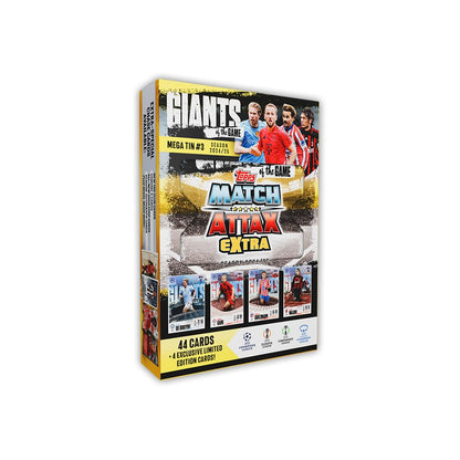 opps UCL & WUCL Match Attax Extra 2025 Trading & Collecitble Card Game (Mega Tin #3 - Giants of The Game)