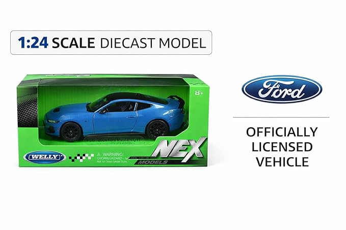 Welly 1:24 Scale Official Licensed 2024 Ford Mustang GT