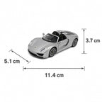 MSZ Porsche 918 Spyder 1:43 Scale Officially Licensed Die Cast