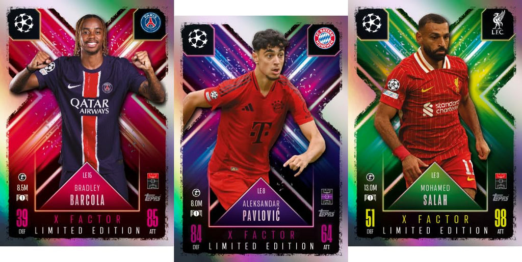 Topps UCL & WUCL Match Attax Extra 2025 Trading & Collectible Card Game (Big Value Pack)