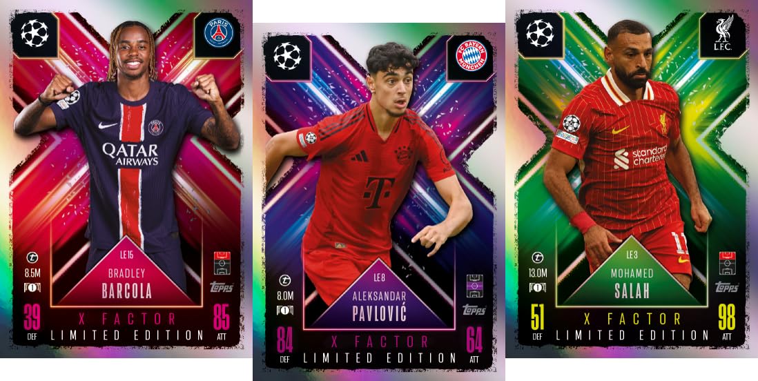 Topps Champions League Football Cards Big Value Pack