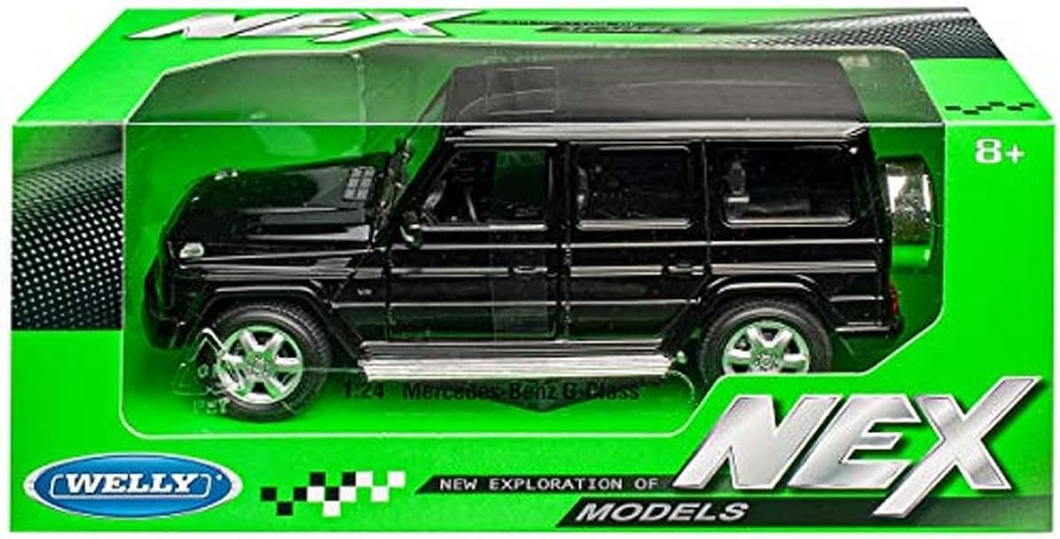 Welly 1/24 Mercedes-Benz G-Class Black Diecast Car