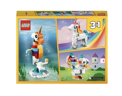 LEGO Creator Magical Unicorn 31140 Building Toy Set (145 Pieces)