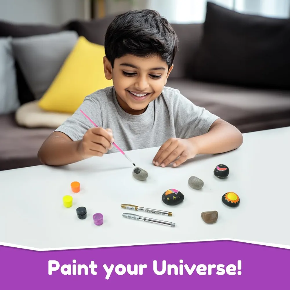 Bloomingo Art & Craft Kit - Rock Painting Kit