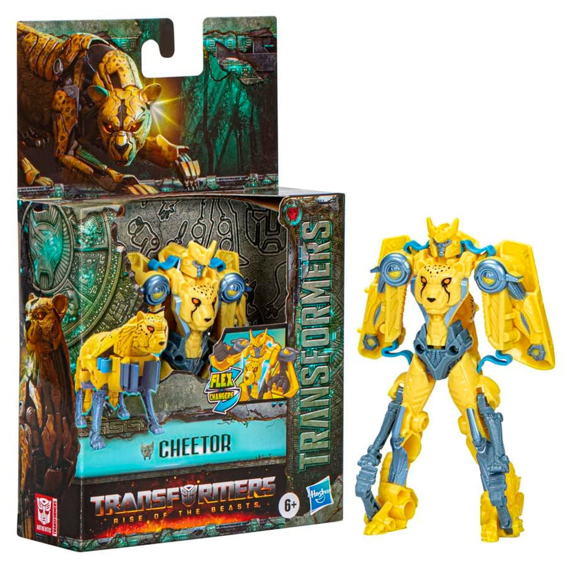 TRANSFORMERS Toys Rise of The Beasts Movie, Flex Changer Cheetor Conve ...