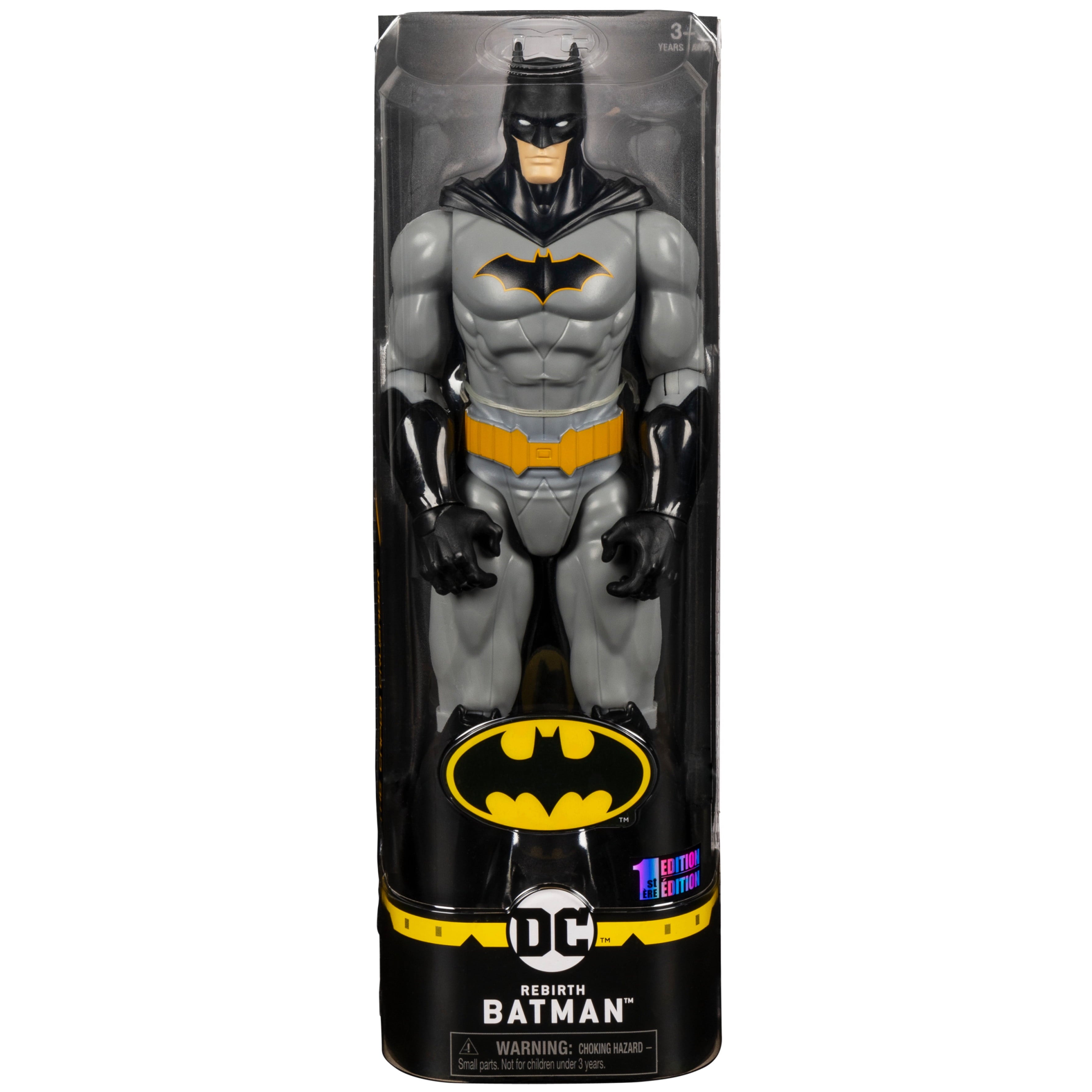 DC Rebirth Batman 12-Inch Action Figure with 11 Points of Articulation and Cloth Cape
