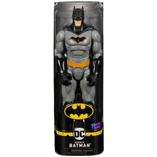 DC Rebirth Batman 12-Inch Action Figure with 11 Points of Articulation and Cloth Cape