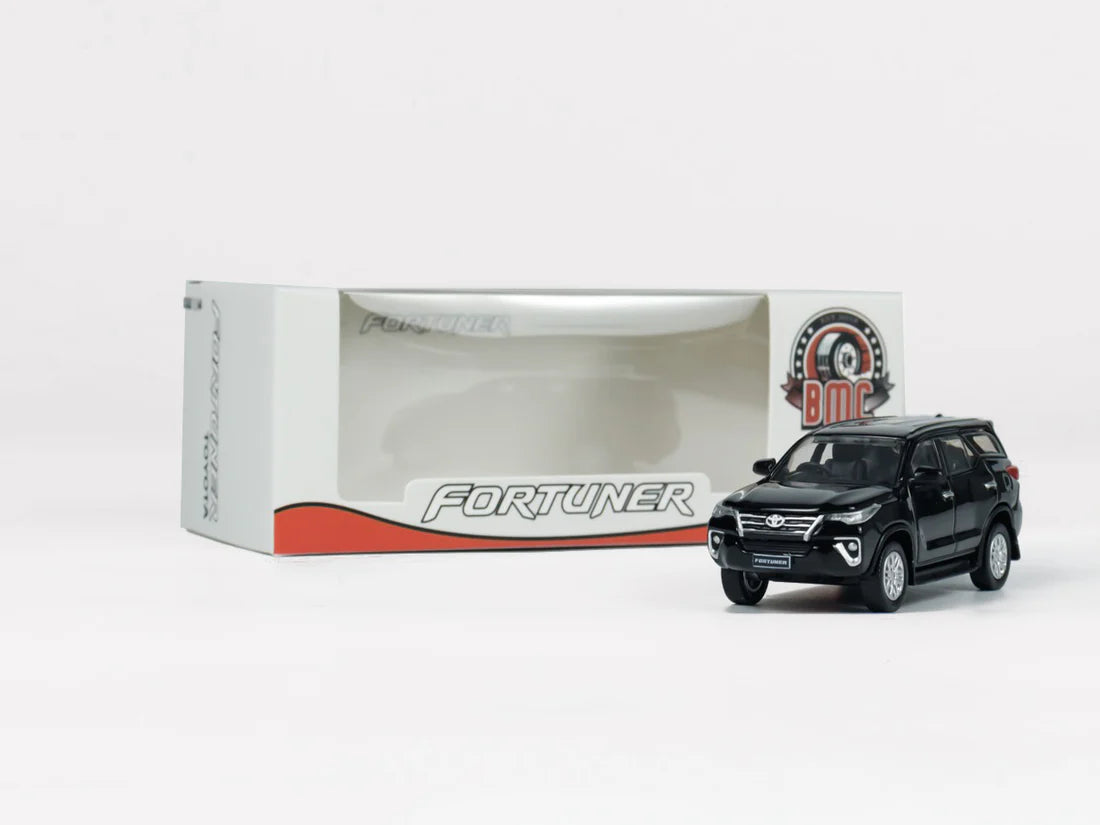 Toyota Fortuner 1/64 Scale Black 2018 BMC (BM Creations)
