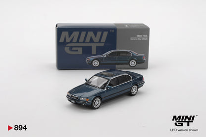 MINI GT BMW 750IL Sorrento Blue Metallic