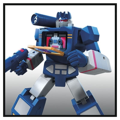 Transformers R.E.D. Soundwave 7” Toy Action Figure for Kids, Boys and Girls
