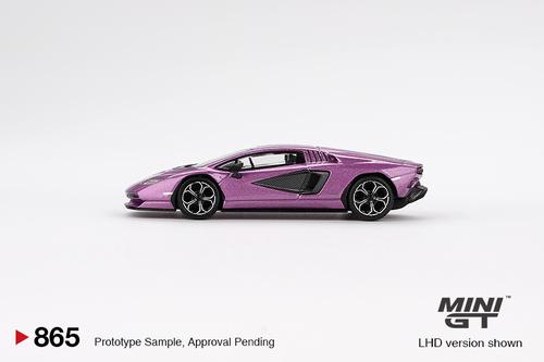 MINI GT Lamborghini Countach LPI 800-4 Viola 30th