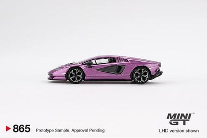 MINI GT Lamborghini Countach LPI 800-4 Viola 30th