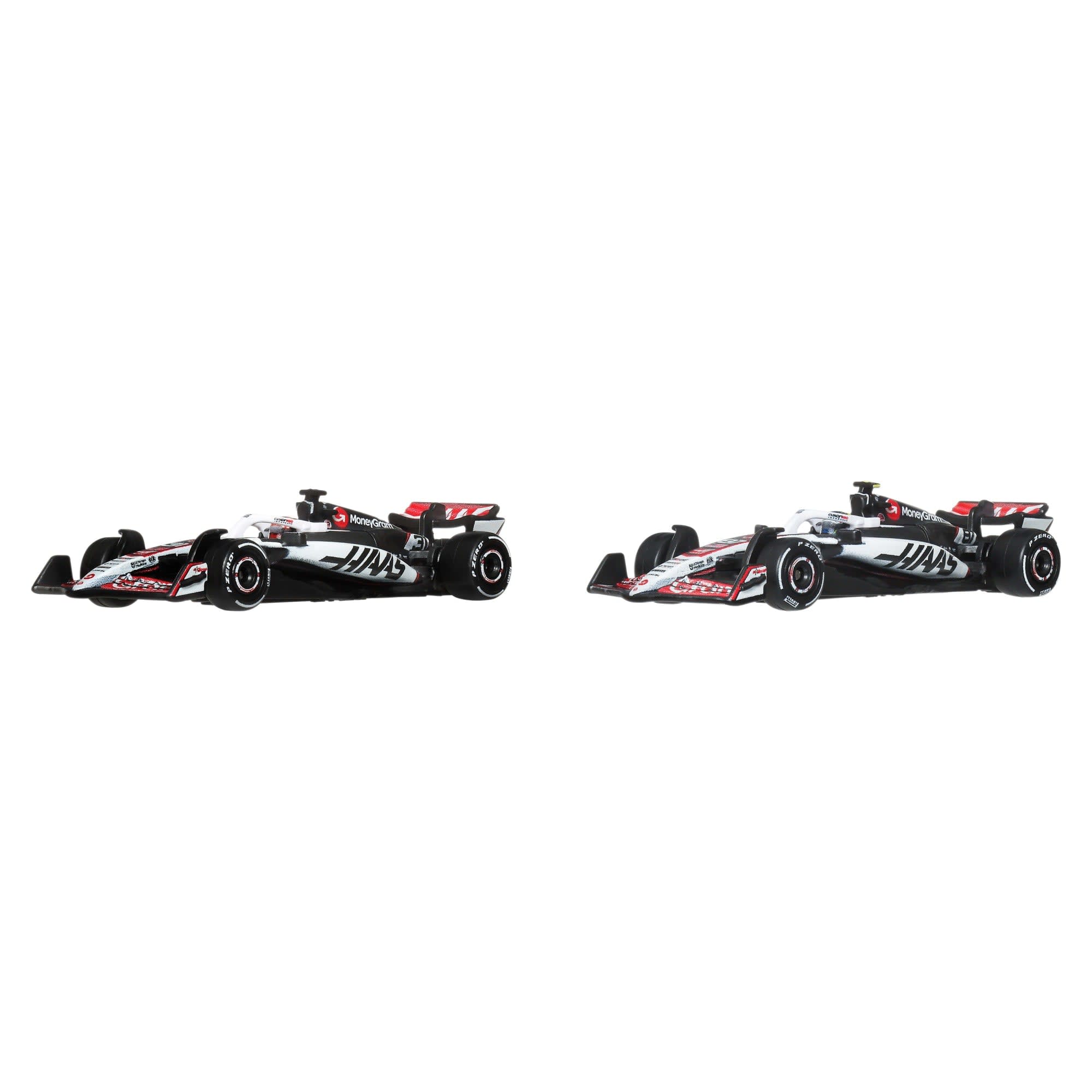 Hot Wheels Premium MoneyGram Haas 2025 Formula 1® Team #31 & Team #87