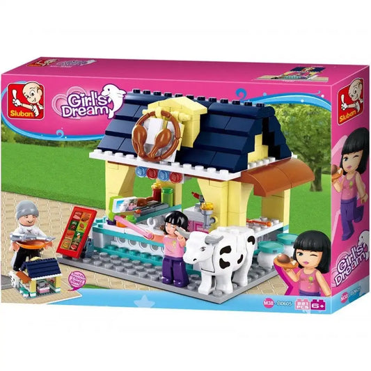 Sluban - Girls Dream Beach Restaurant Bricks Set