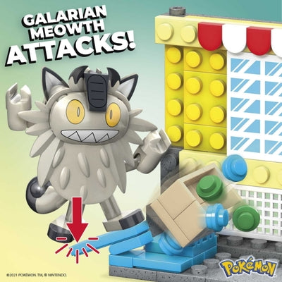 MEGA Pokemon Toxel Vs. Galarian Meowth Building Toy