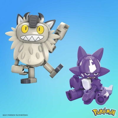 MEGA Pokemon Toxel Vs. Galarian Meowth Building Toy