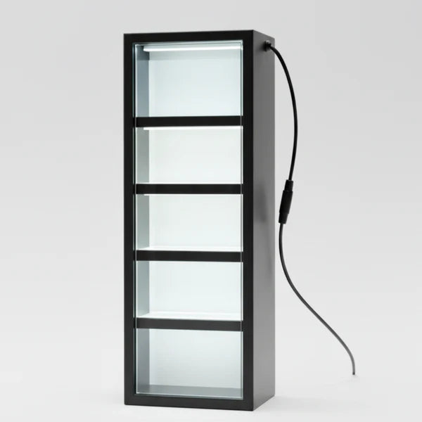 Cocoland Toys empty compact LED mini car display case