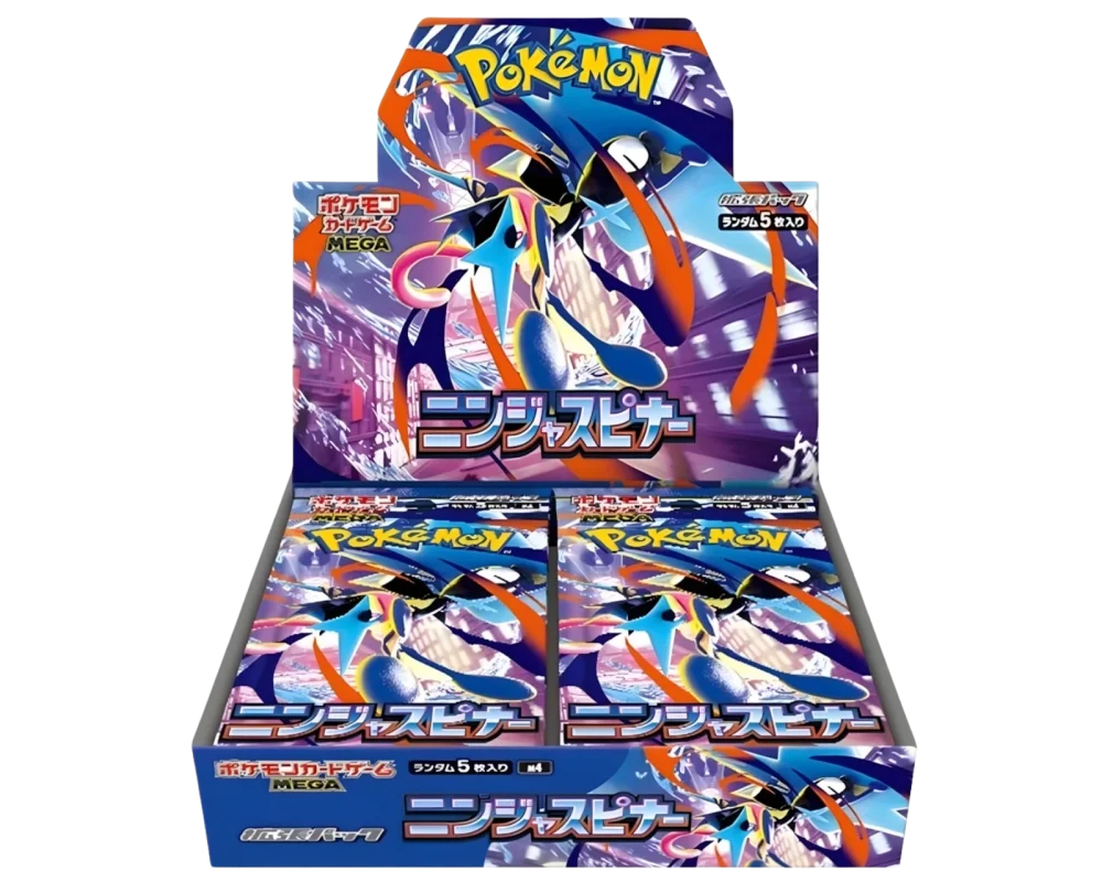 [PRE-ORDER] Pokémon Mega Evolution - Ninja Spinner Booster Box - Japanese – 30 Packs