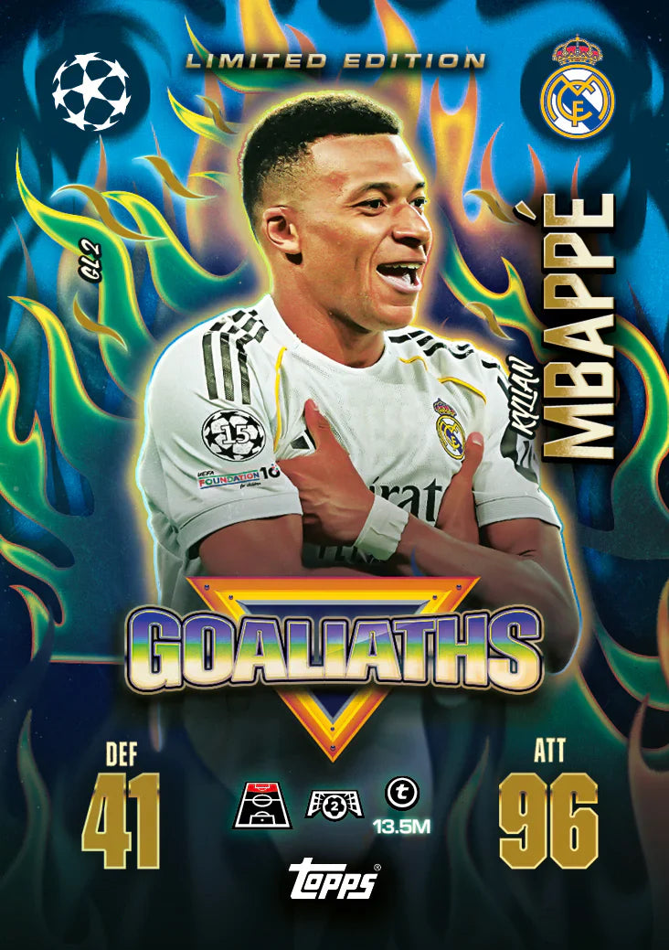 Topps Match Attax Extra 2026 Goliaths Mega Tin Cocoland Toys