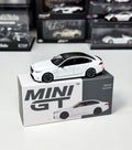 MINI GT BMW M5 Alpine White 1:64 Scale Die Cast Car