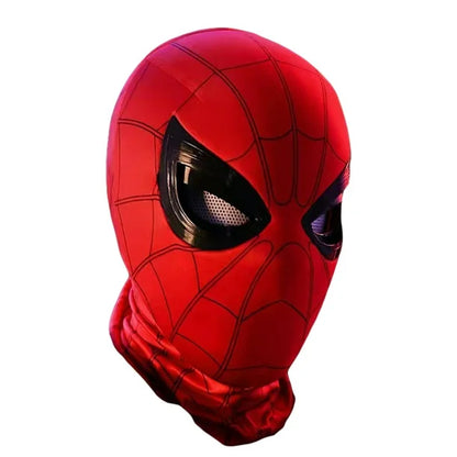 Spider Man Mask Blink Eyes Movable Breathable Headgear Halloween Cosplay Costume Mask For Halloween Party Gifts