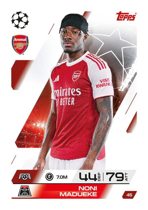 Topps Match Attax Champions League 2025/26 - Worldies Booster Tin #2 - Global Goalscorers