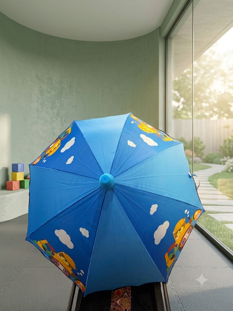 Umbrella Playful Cartoon Animal Theme For Boys Umbrella (Random 1)