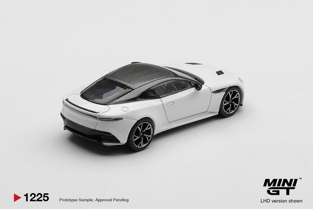 MINI GT Aston Martin DBS Stratus White Blister