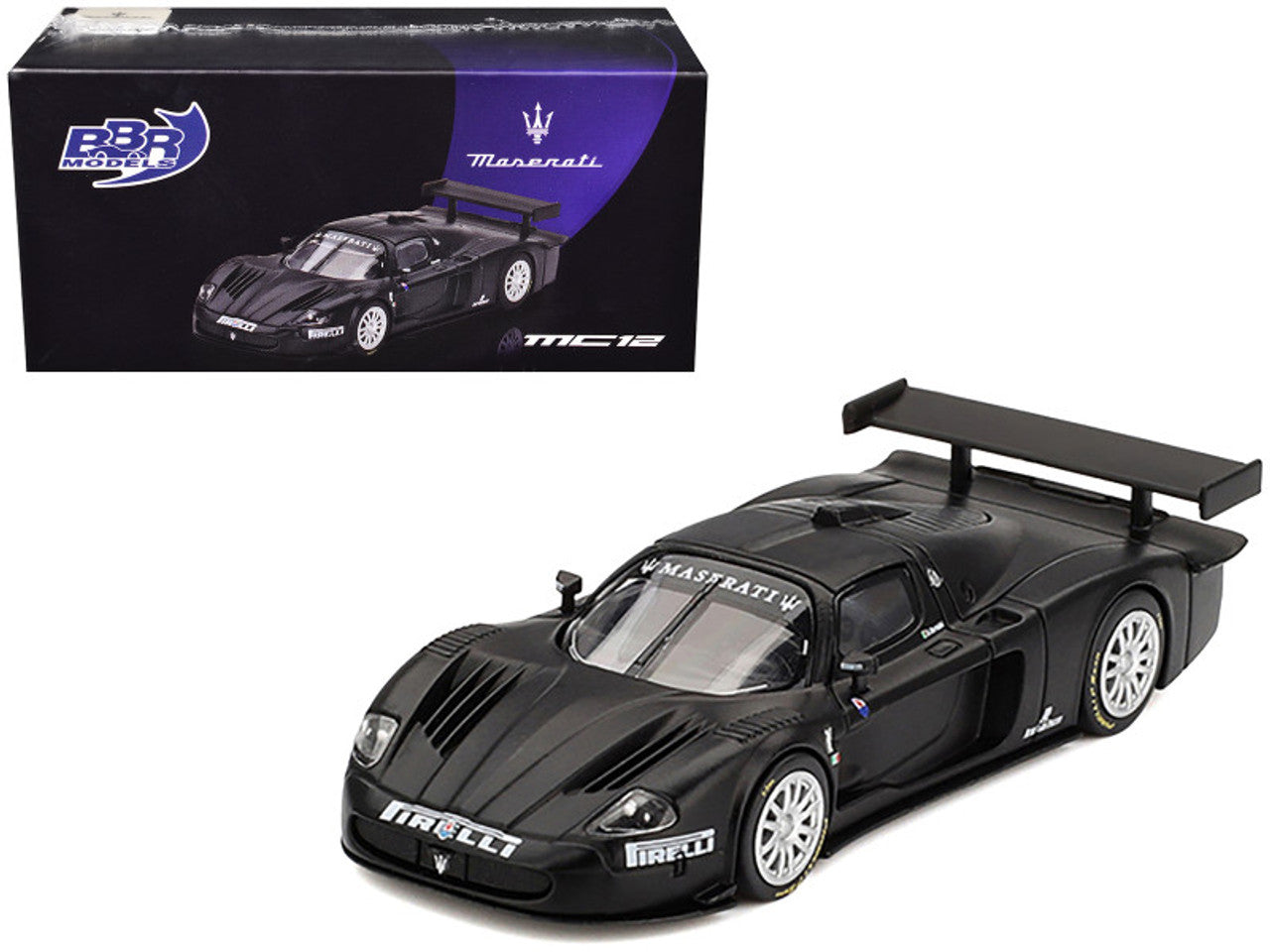 Cocoland Toys BBR Maserati MC12 Competizione Test Fiorano 2004 1:64 scale model with collector box