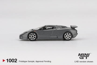MINI GT Bugatti EB110 Super Sport Grigio Scuro