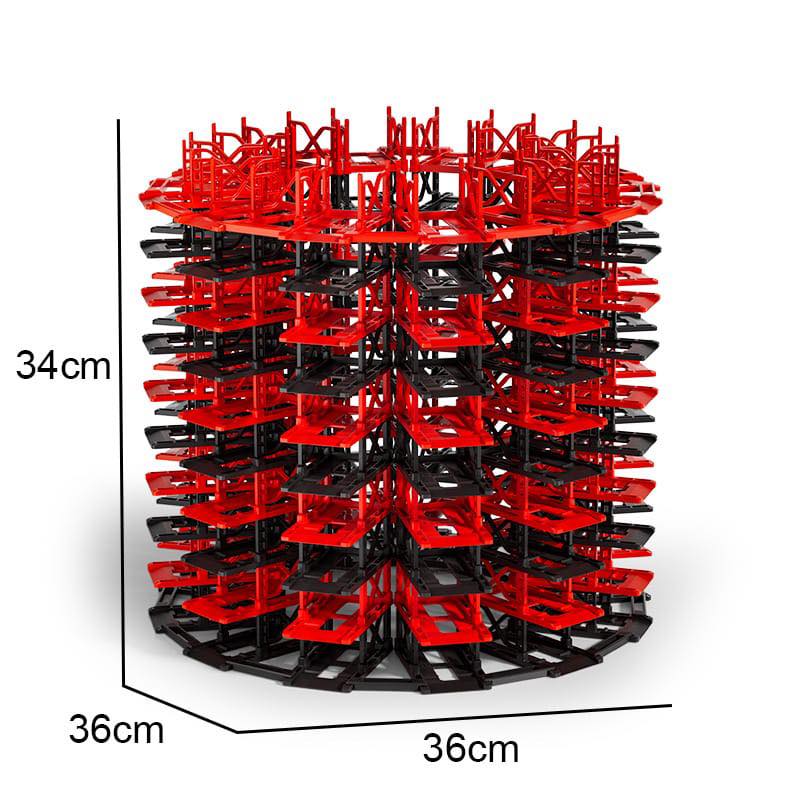 [Pre-order] OEM 1:64 Assembly Diorama Modular Rotating Car Building (Parking Garage) Random Colour