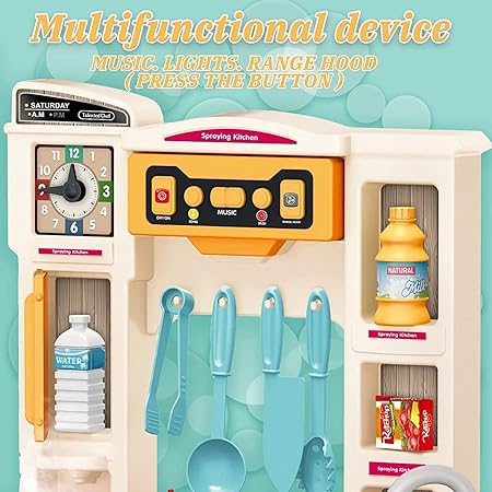 Boiling Water and steam Function Cooking Toy Talented Chef Kitchen Toy