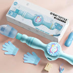 Colorful Smoke Bubble Machine & Stretchy Bubble Mist Wand - Interactive Magic Stretchy Bubble Maker Machine with Stretchy Smoke Effect for Parties, Fun Gift for Kids